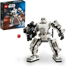 Odea Lego® Star Wars Stormtrooper Robotu 75370-6 Yaş ve Üzeri Çocuklar Için Yaratıcı Oyuncak Yapım Seti (138 Parça)