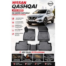 PINUKS Nissan Qashqai 2013  Model Uyumlu 5d Araca Özel Oto Paspas Premium Serisi