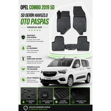 PINUKS Opel Combo 2020-2021  Model Uyumlu 5d Araca Özel Oto Paspas Premium Serisi