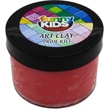 Odea Funny Kids Art Clay Proje Kili 40CC - 560 Kırmızı