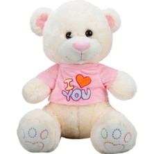 Puffy Friends Tişörtlü Peluş Ayı 40 cm