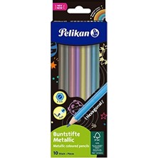 Odea Pelikan Metalik Kuru Boya, 10'lu