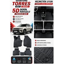 PINUKS Ssangyong  Torres Benzinli 2024  Model Uyumlu 5d Araca Özel Oto Paspas Premium Serisi