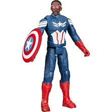 Odea Marvel Studios Captain America Brave New World, Titan Hero Serisi Captain America Aksiyon Figürü