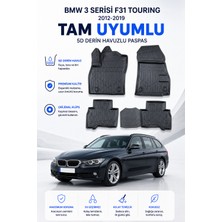 PINUKS Bmw  3 Serisi F31 Tourıng 2016  Model Uyumlu 5d Araca Özel Oto Paspas Premium Serisi