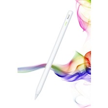 Odea Qpen iPad 10.2 Inç 8. Nesil Uyumlu Manyetik ve Kablosuz Şarj Özellikli 2. Nesil Bluetooth Tablet Kalemi
