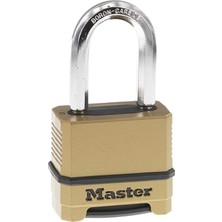 Odea Master Lock Dış Mekanlar Için Sağlam Şifreli Kilit, Çelik Çinko, Pirinç Kaplama, 1-1/2 Inç (1-1/2 Inç)