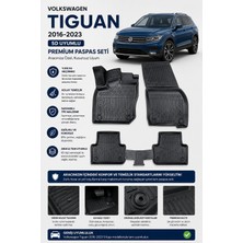 PINUKS Volkswagen Tiguan  2020  Model Uyumlu 5d Araca Özel Oto Paspas Premium Serisi