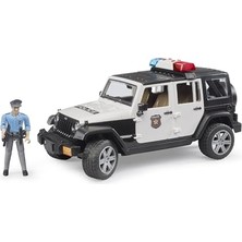 Odea - Jeep Wranger U.r. Polis Aracı ve Açık Tenli Memur Ölçekli Model