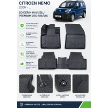 PINUKS Citroen  Nemo 2010  Model Uyumlu 5d Araca Özel Oto Paspas Premium Serisi
