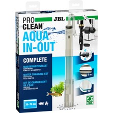 Odea Jbl Proclean Aqua In-Out Komplete 6142100, Akvaryumlar Için Su Değişim Seti, Zemin Temizleyici, Hortum ve Pompası Dahil, Musluğa Bağlantı, Çok Renkli