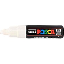 Odea Posca PC7M Bl 3'lü Konik Geniş Uçlu Işaretleyici Seti, Beyaz