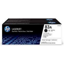 Odea Hp CF283AF (83A) Sıyah 2lı Paket Toner 1.500 Sayfa