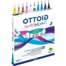 Odea 10 Adet Turbo Brush Kalem Seti, Sanat ve Hobi Için