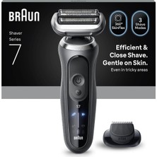 Odea Braun Series 7 Elektrikli Tıraş Makinesi, Islak ve Kuru, Hassas Düzeltici Başlık, 72-G1200S
