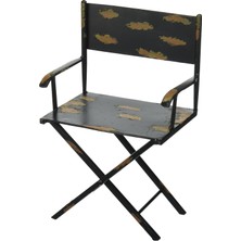 Odea Design Toscano Ölçekli Metal Yönetmen Sandalyesi
