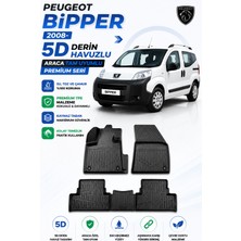 PINUKS Peugeot  Bipper 2022  Model Uyumlu 5d Araca Özel Oto Paspas Premium Serisi