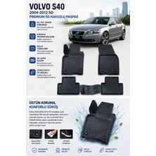 PINUKS Volvo S40 2010  Model Uyumlu 5d Araca Özel Oto Paspas Premium Serisi