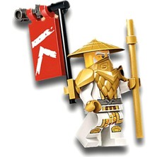 Odea LEGO Ninjago - Wu Sensei - Crystallized Orijinal Minifigür 15571040009420
