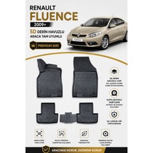 PINUKS Renault  Fluence 2018  Model Uyumlu 5d Araca Özel Oto Paspas Premium Serisi