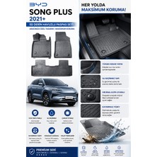 PINUKS Byd  Song Plus 2024  Model Uyumlu 5d Araca Özel Oto Paspas Premium Serisi