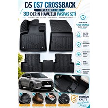 PINUKS Ds Ds7 Crossback 2019  Model Uyumlu 5d Araca Özel Oto Paspas Premium Serisi