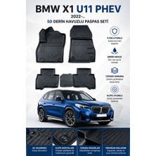 PINUKS Bmw  X1 U11 Phev 2024  Model Uyumlu 5d Araca Özel Oto Paspas Premium Serisi