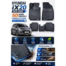 PINUKS Hyundaı  İX20 2016  Model Uyumlu 5d Araca Özel Oto Paspas Premium Serisi
