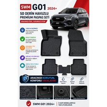 PINUKS Swm G01 2025  Model Uyumlu 5d Araca Özel Oto Paspas Premium Serisi
