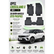 PINUKS Opel Crossland x 2017  Model Uyumlu 5d Araca Özel Oto Paspas Premium Serisi