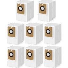 Odea 8 Adet Dreame Bot D10 / D10 Plus / L10 / L10 Plus / D10S / D10S Plus / Z10 Pro Robot Süpürge Toz Çöp Torbası Yedek Parça Aksesuar Seti