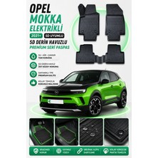 PINUKS Opel  Mokka Elektrikli 2022  Model Uyumlu 5d Araca Özel Oto Paspas Premium Serisi