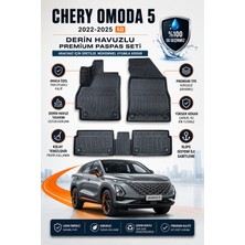 PINUKS Chery Omoda 5 2022  Model Uyumlu 5d Araca Özel Oto Paspas Premium Serisi