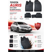 PINUKS Toyota Auris 2019  Model Uyumlu 5d Araca Özel Oto Paspas Premium Serisi