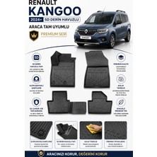 PINUKS Renault  Kangoo  2024-  Model Uyumlu 5d Araca Özel Oto Paspas Premium Serisi