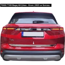Togg T10X Için Uyumlu Bagaj Alt ÇITASI-2023 ve Sonrası