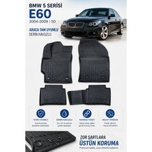 PINUKS Bmw 5 Serisi E60 2006  Model Uyumlu 5d Araca Özel Oto Paspas Premium Serisi