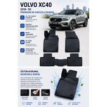 PINUKS Volvo XC40 2024  Model Uyumlu 5d Araca Özel Oto Paspas Premium Serisi