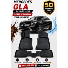 PINUKS Mercedes Gla  2017  Model Uyumlu 5d Araca Özel Oto Paspas Premium Serisi
