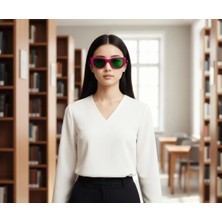 Vogue 0VO5586S 3160/2 53 Kadın Güneş Gözlüğü Pembe Renk UV 400 Filtreli Hafif Tasarım