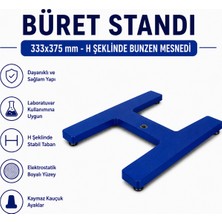 Labolist Büret Standı 333X375 mm - H Şeklinde Bunzen Mesnedi