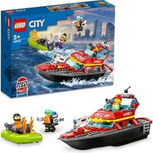 Odea LEGO City Itfaiye Kurtarma Teknesi 60373