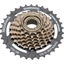 SHIMANO Vidalı Ruble MF-TZ31 14-34T 7S Siyah Yedek Parça Sağlam Yapı ve Kolay Montaj