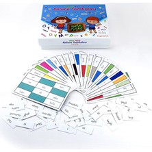 Sensory Kids Harf Hece Kelime Tombalası 5 - 7 Yaş Eğitici Oyun Eğlenceli Eğitim Materyali