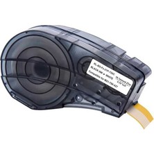 Brady M21-750-427 Muadil Kablo Etiketi Beyaz Üzeri Siyah 19,1mm x 4,27M