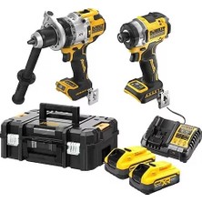 Dewalt DCK2200H2T 18 V Çift Akülü 5 Ah Elektrikli El Aletleri Seti