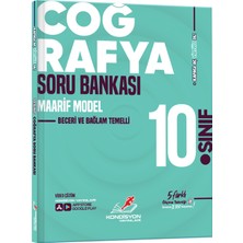 Kondisyon Yayınları Kondisyon 10.Sınıf Virtüöz Coğrafya Soru Bankası (Maarif Model)