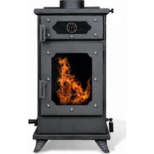 Etinova Pelet Sobası M002 Mini Fırınlı Pelet Sobası