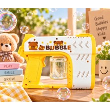MEGA Bubble Blaster Köpük Baloncuk Tabancası Çift Çıkışlı Sesli Işıklı 5+