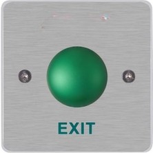 Hikvision DS-K7P06 Acil Çıkış Butonu Exit & Emergency Button No/nc/com Metal